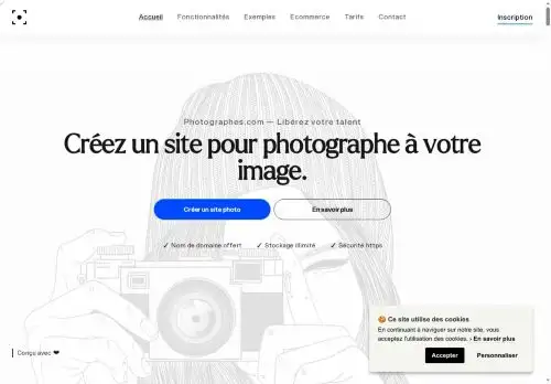 photographes.com screenshot