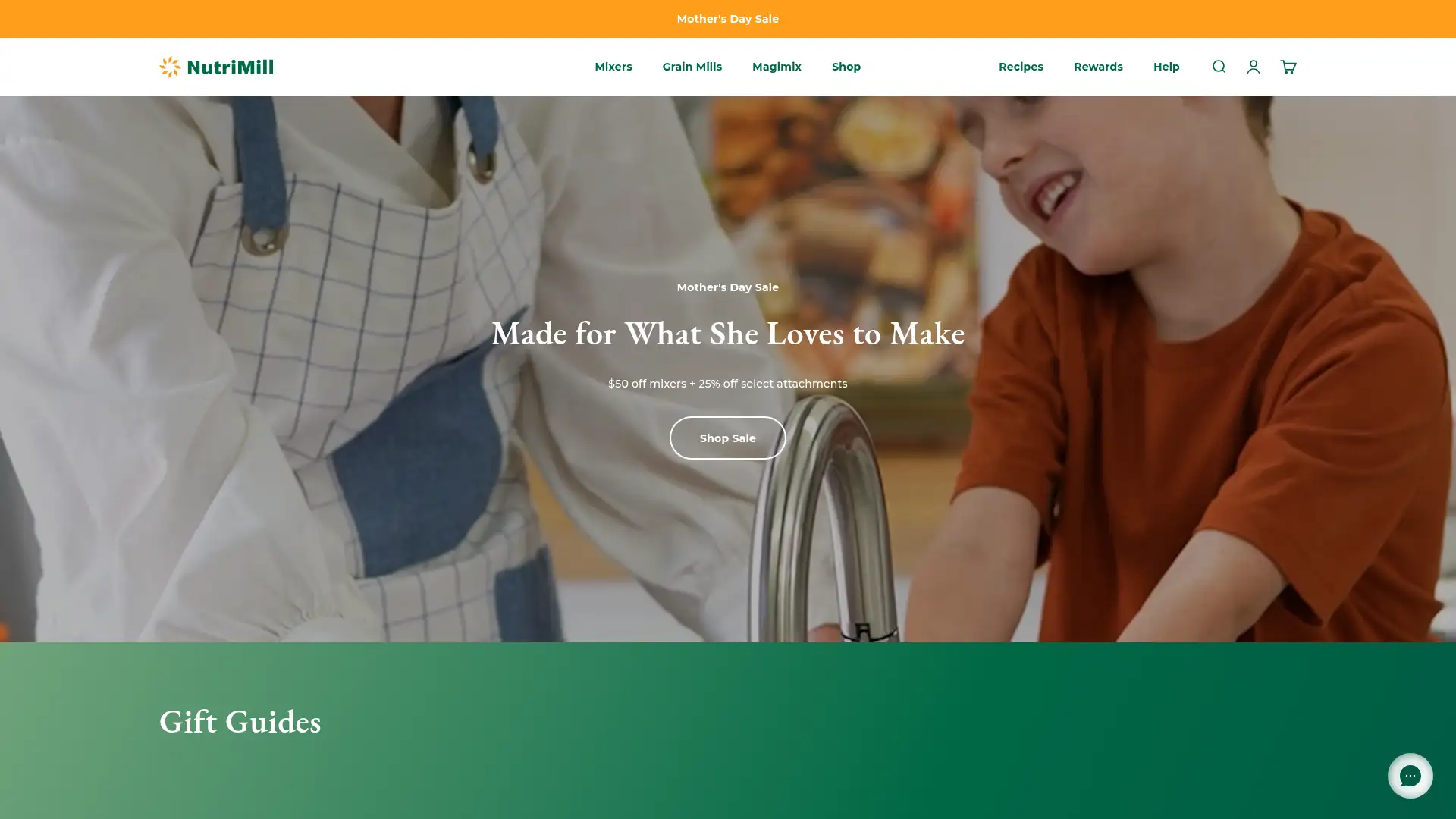 nutrimill.com screenshot