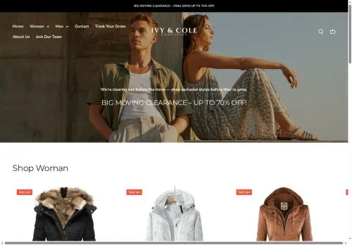 ivycolecharleston.com screenshot