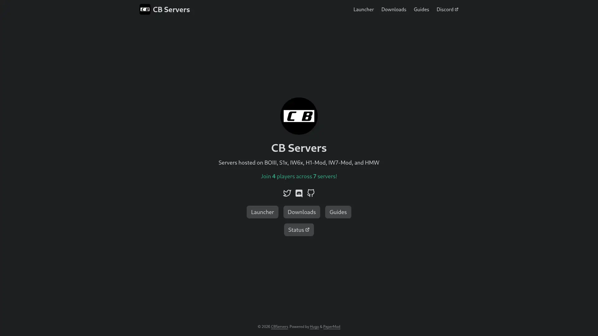 cbservers.xyz screenshot