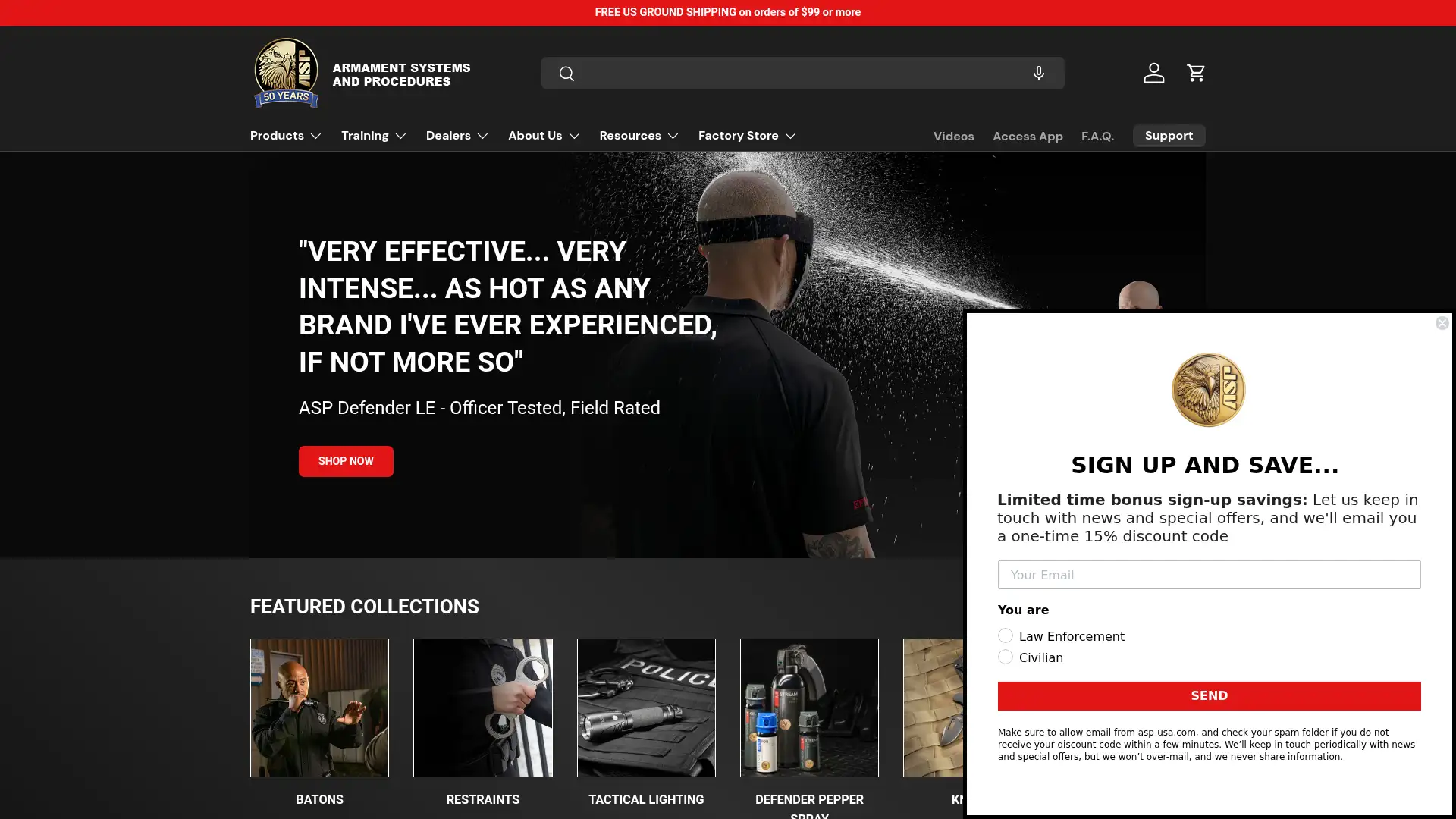 asp-usa.com screenshot