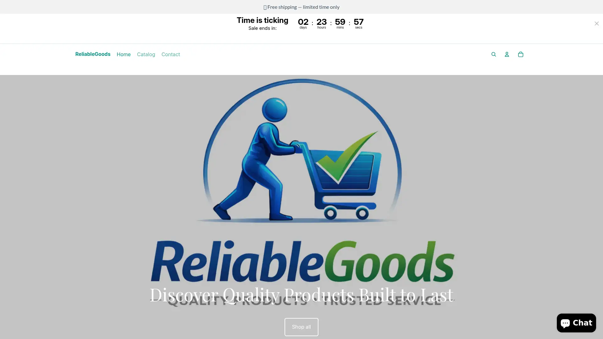 reliablegoods.net screenshot