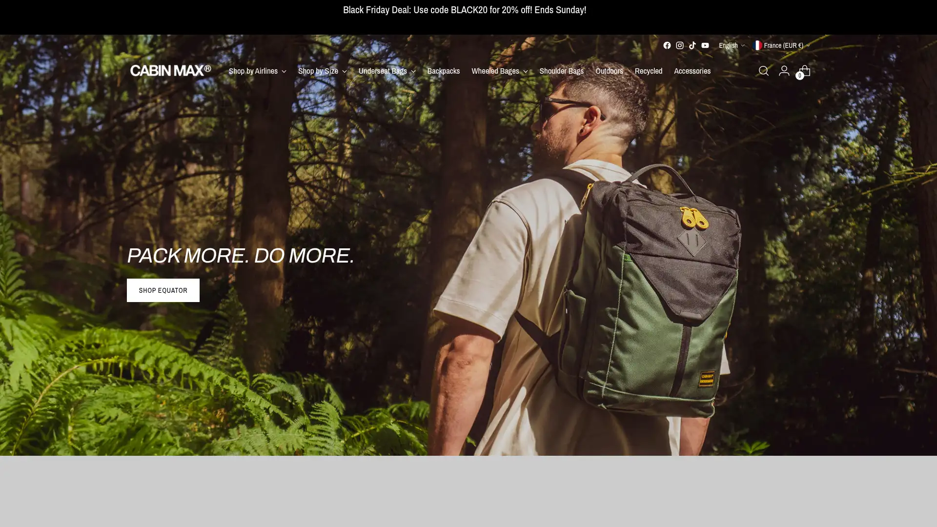 cabinmaxeu.com screenshot