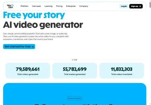 heygen.com screenshot