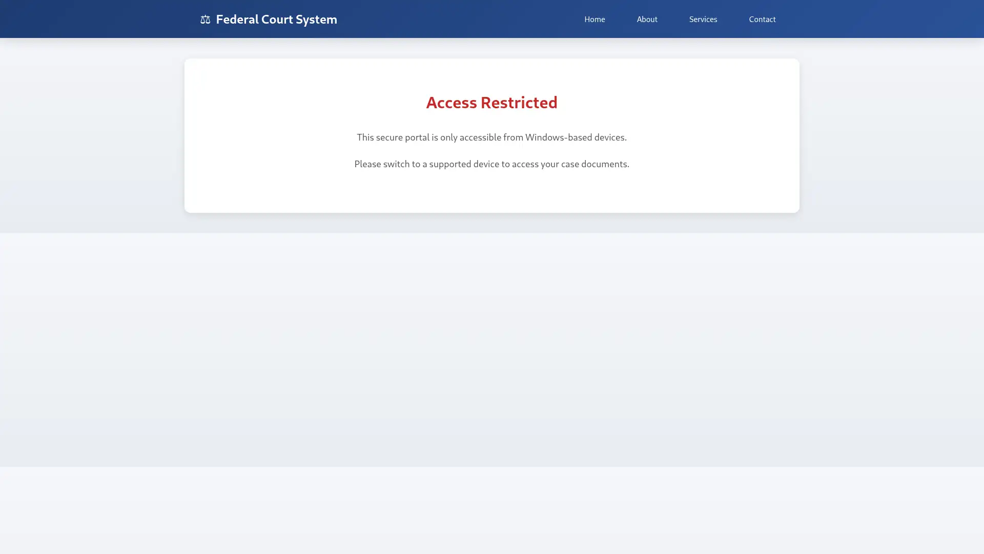 fedralcourt.im screenshot