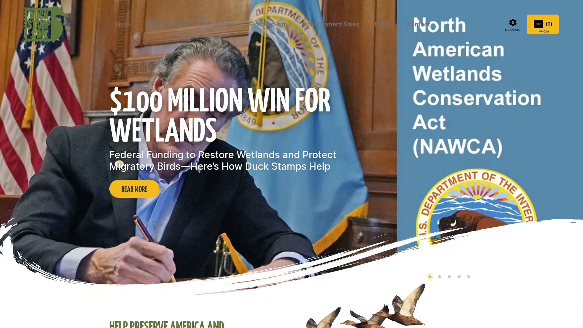 duckstamp.com screenshot