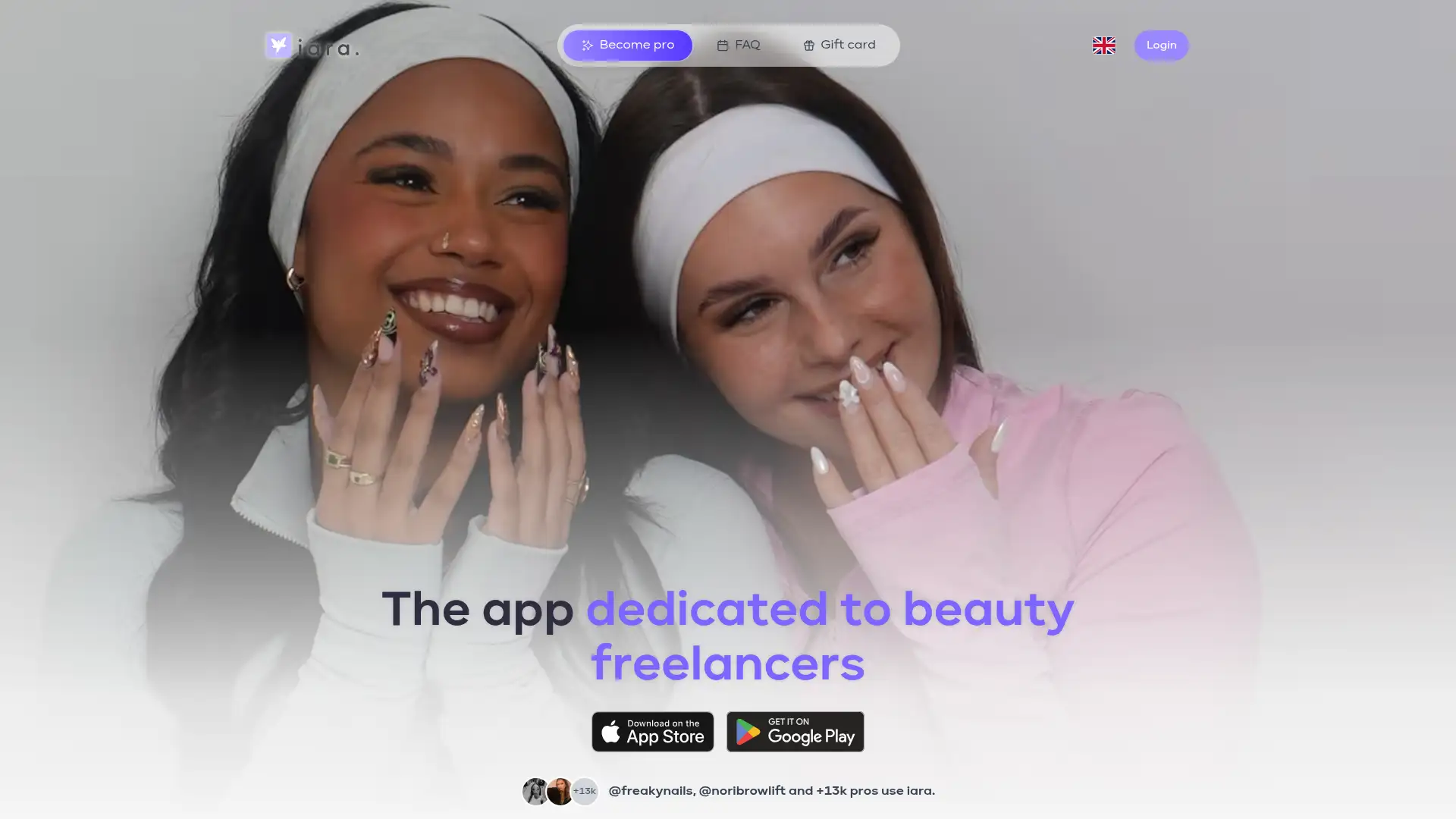 iarabeauty.com screenshot
