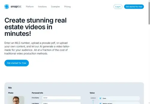 snaplist.ai screenshot