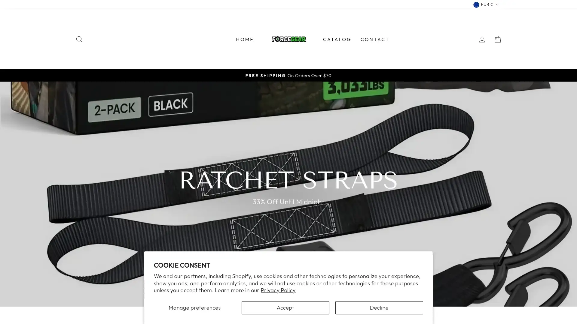 forcegear.shop screenshot