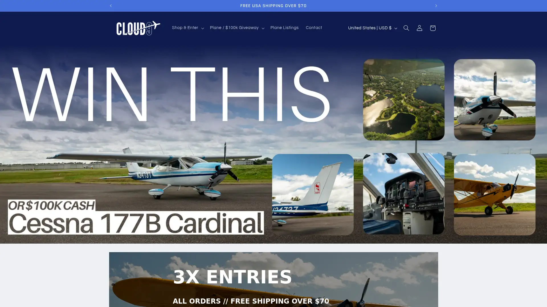 cloud9aviation.org screenshot