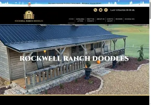rockwellranchdoodles.com screenshot