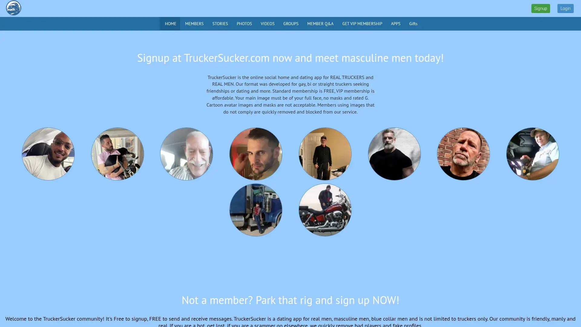 truckersucker.com screenshot
