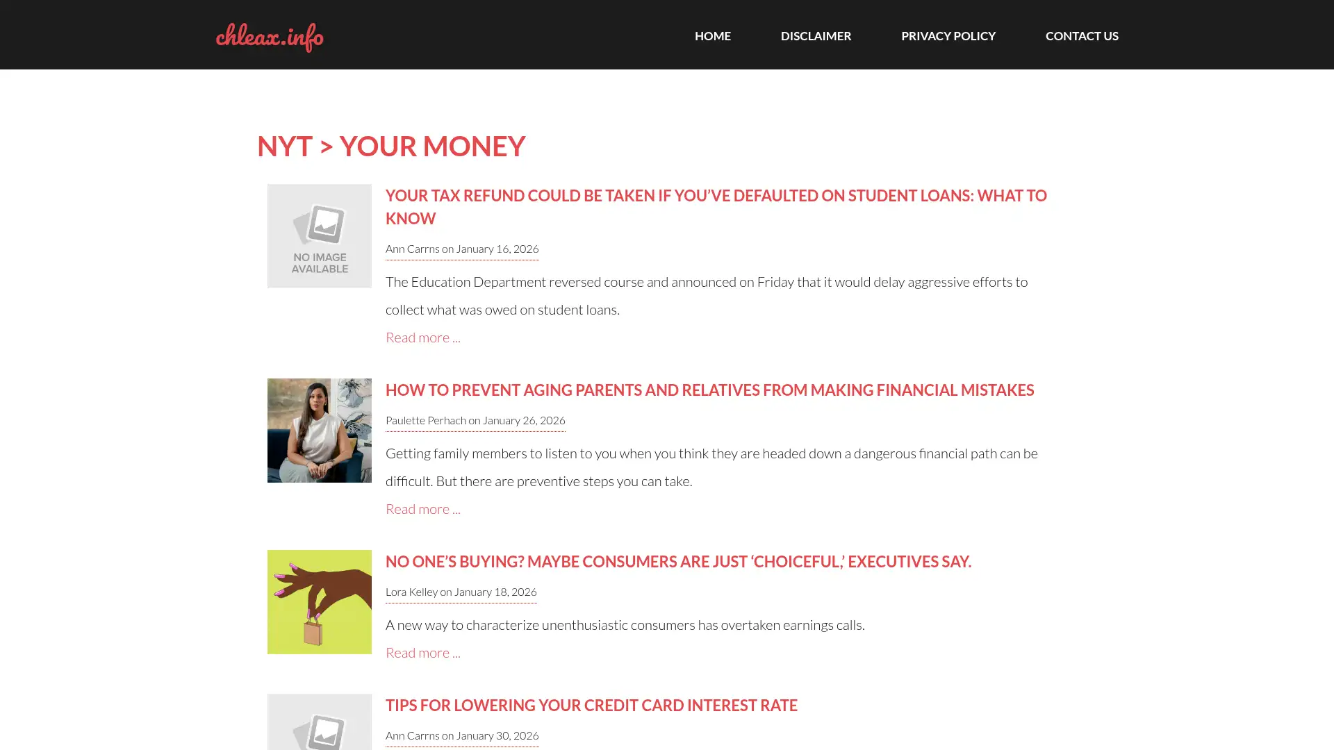 chleax.info screenshot