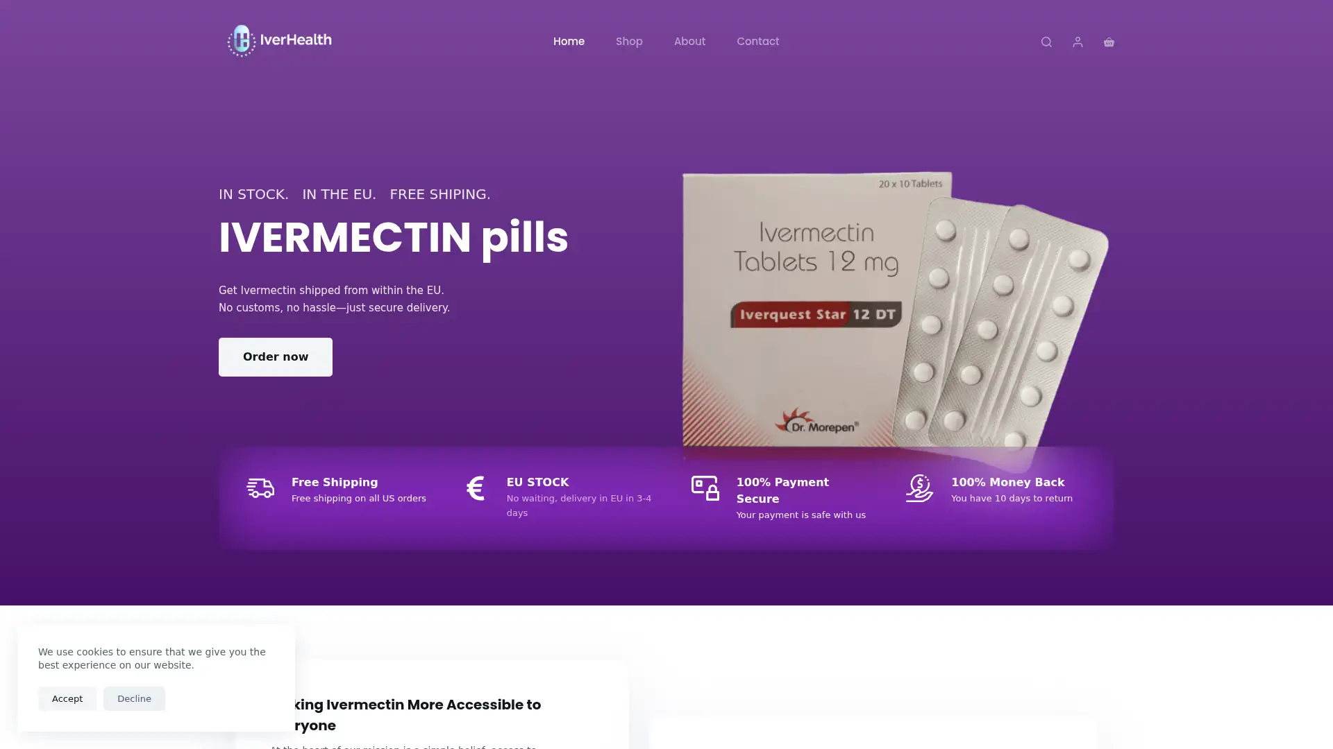 iverhealth.eu screenshot