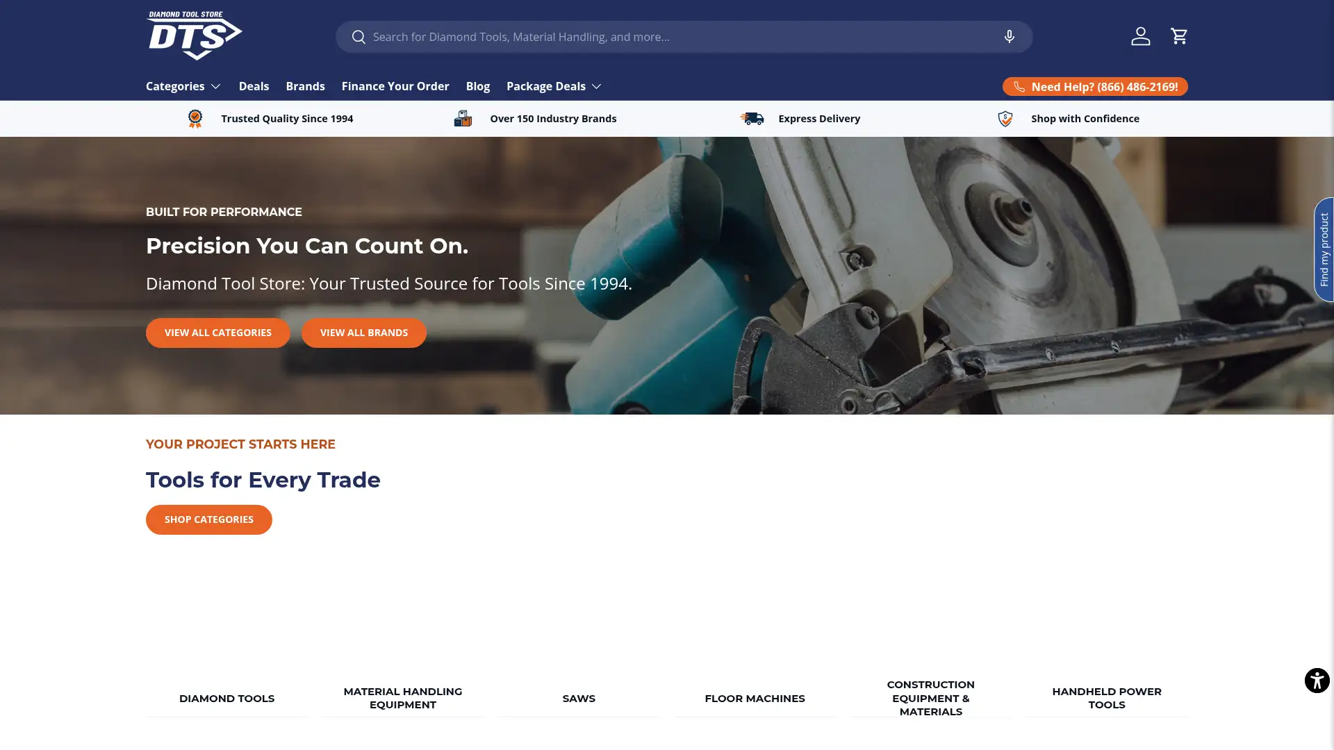 diamondtoolstore.com screenshot