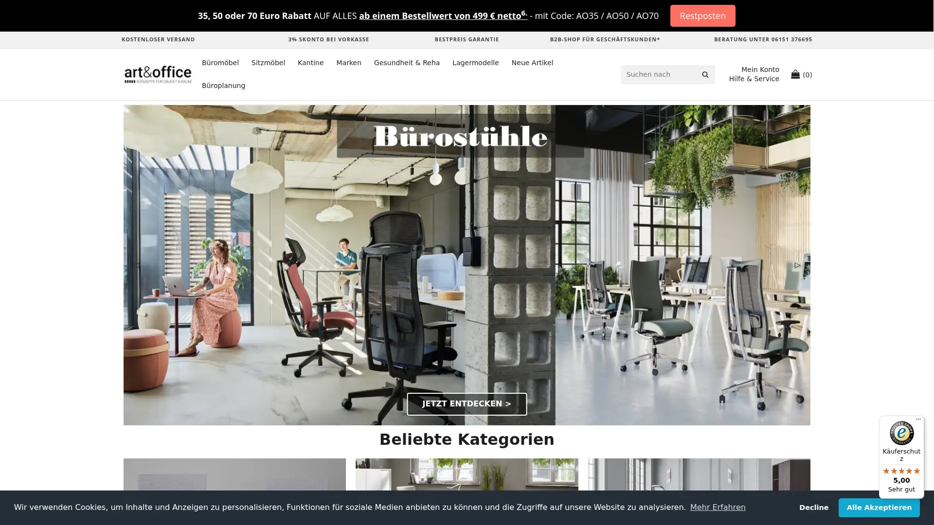 art-office-shop.de screenshot