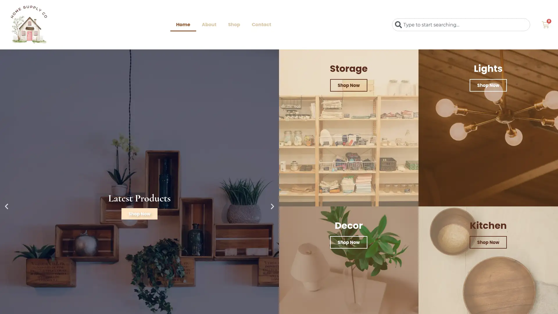 homesupplyco.com screenshot
