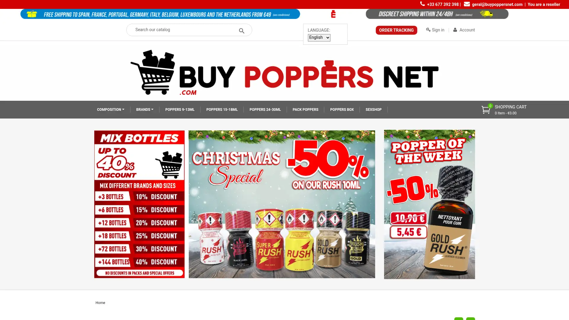 buypoppersnet.com screenshot