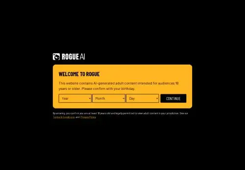 roguestudio.ai screenshot