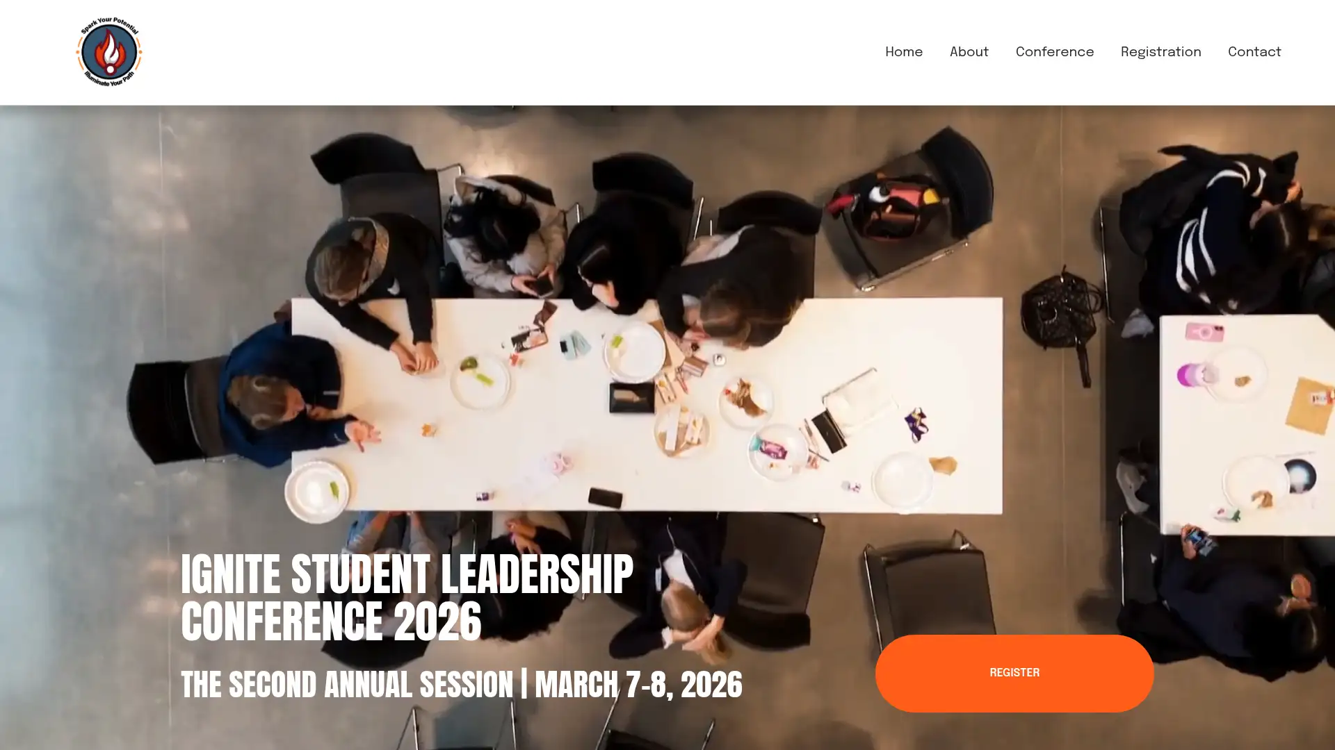 ignitestudentleadership.ca screenshot