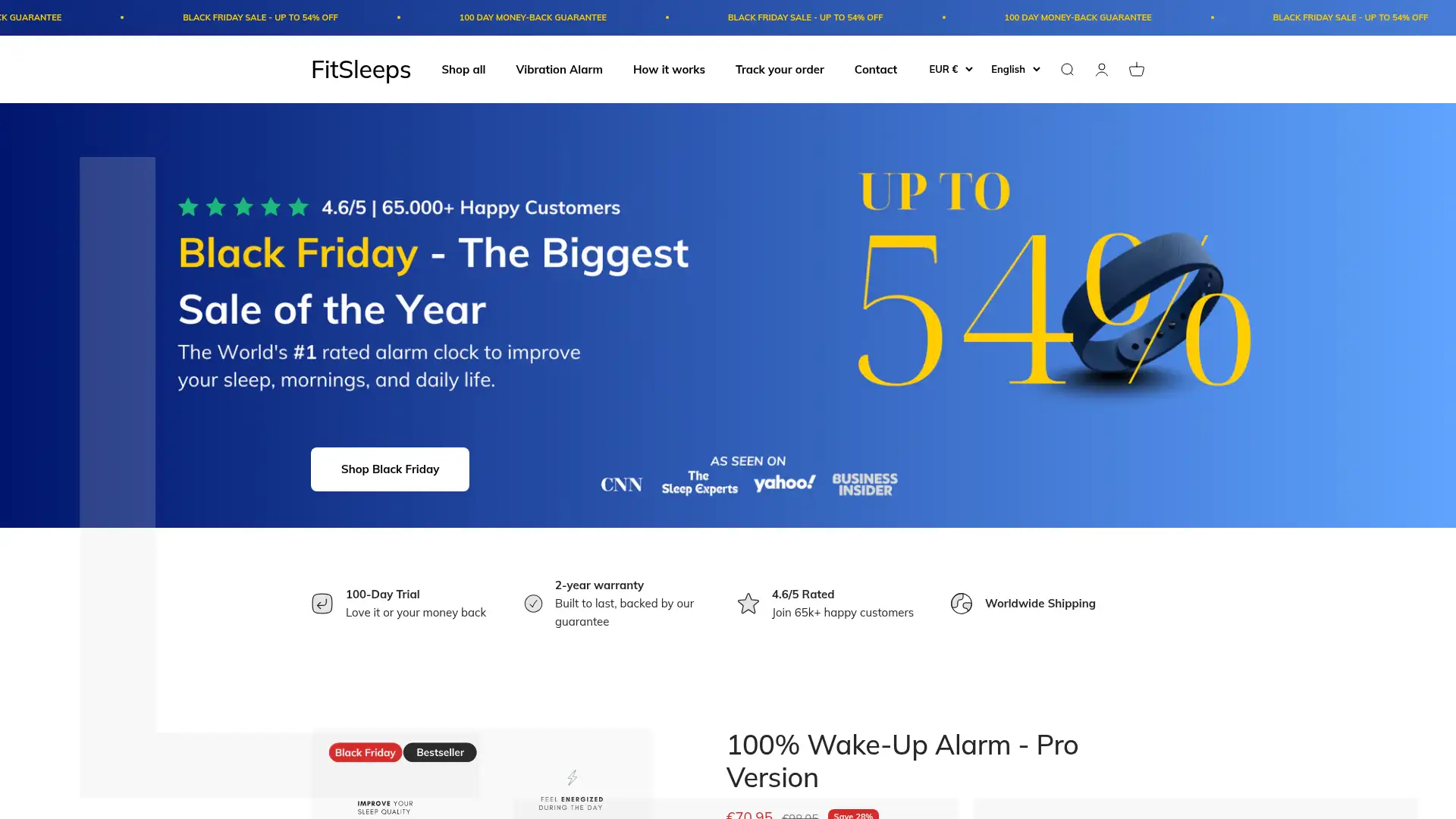 fitsleeps.com screenshot