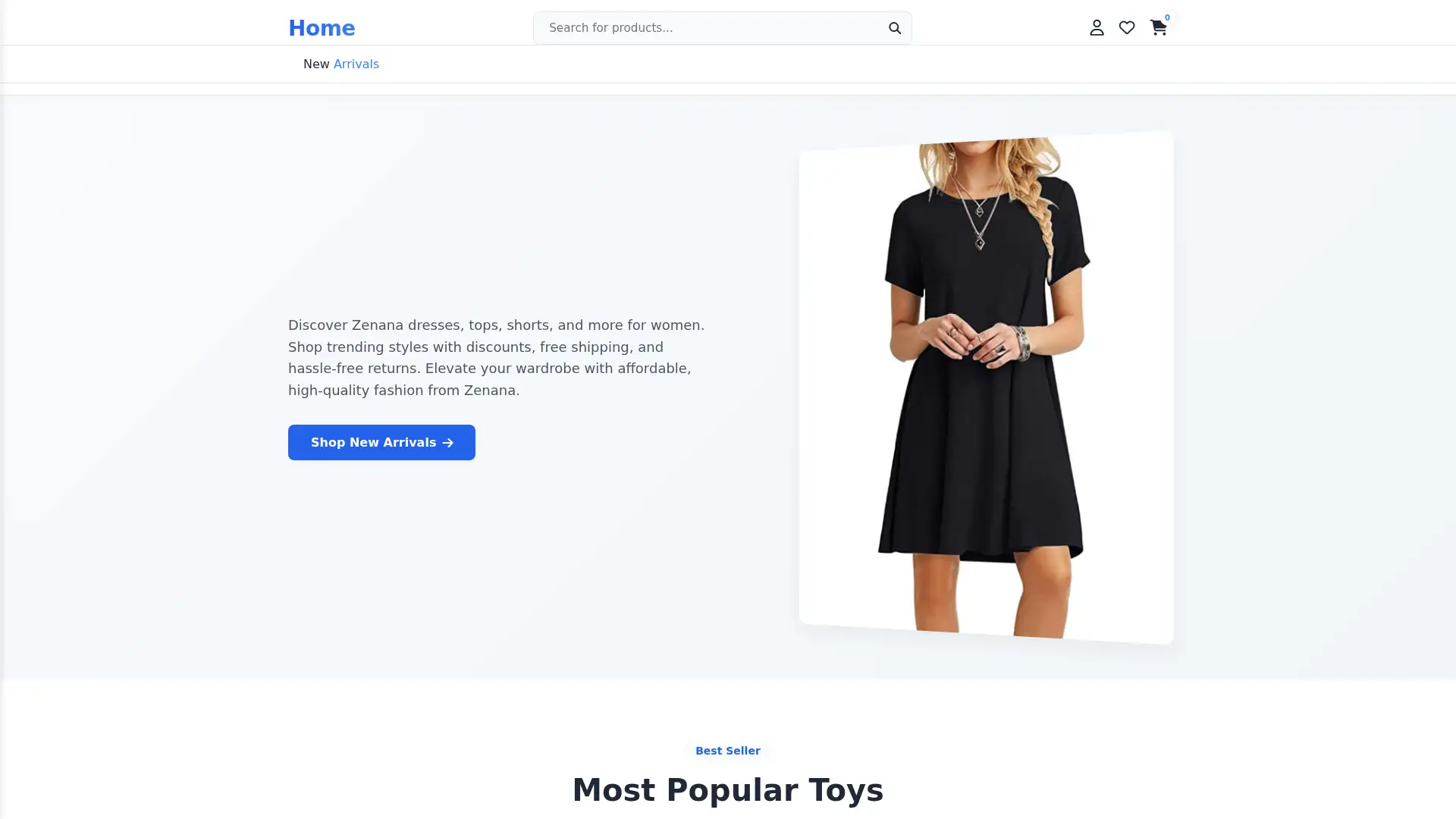 zenana.shop screenshot
