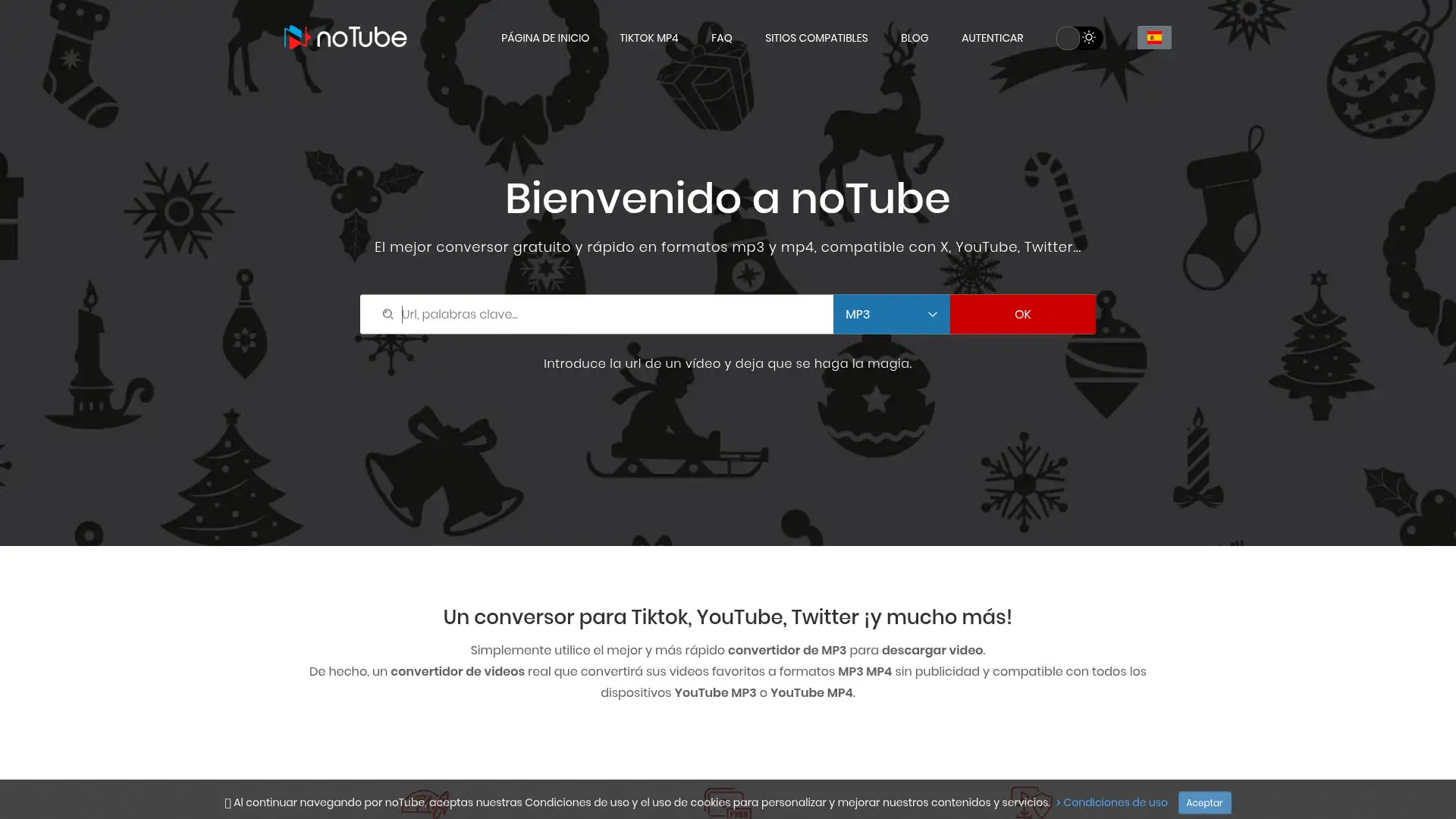 notube.im screenshot