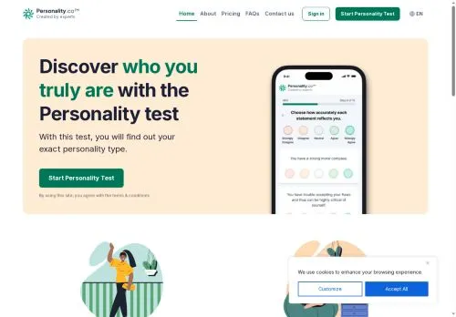 personality.co screenshot