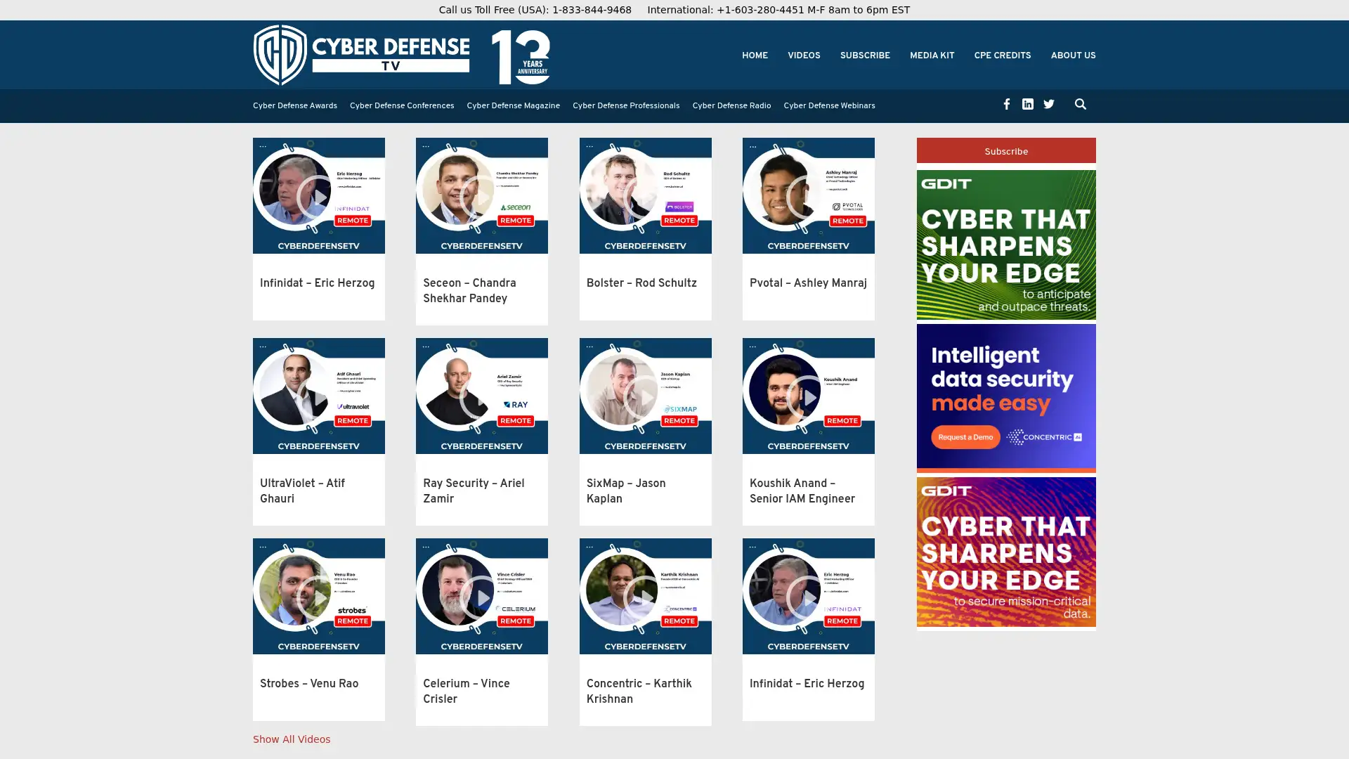 cyberdefensetv.com screenshot