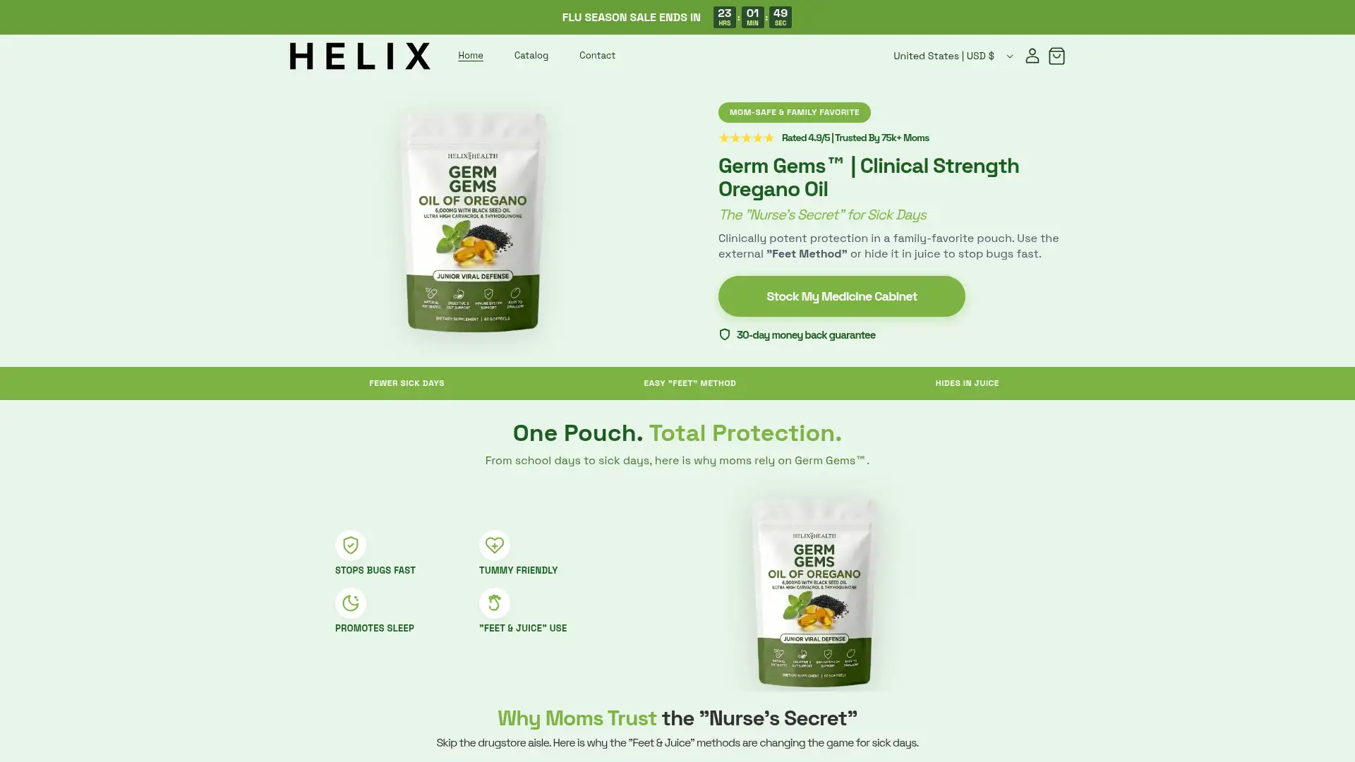 tryhelix.shop screenshot
