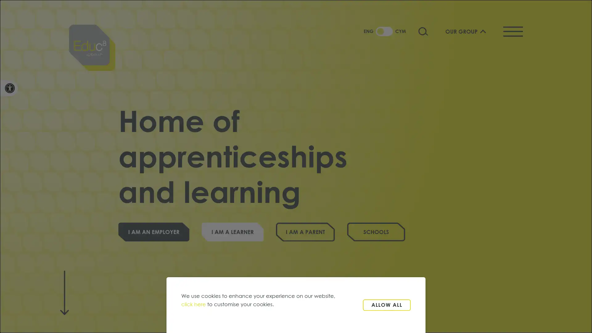 educ8training.co.uk screenshot