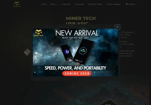 minertech.co screenshot