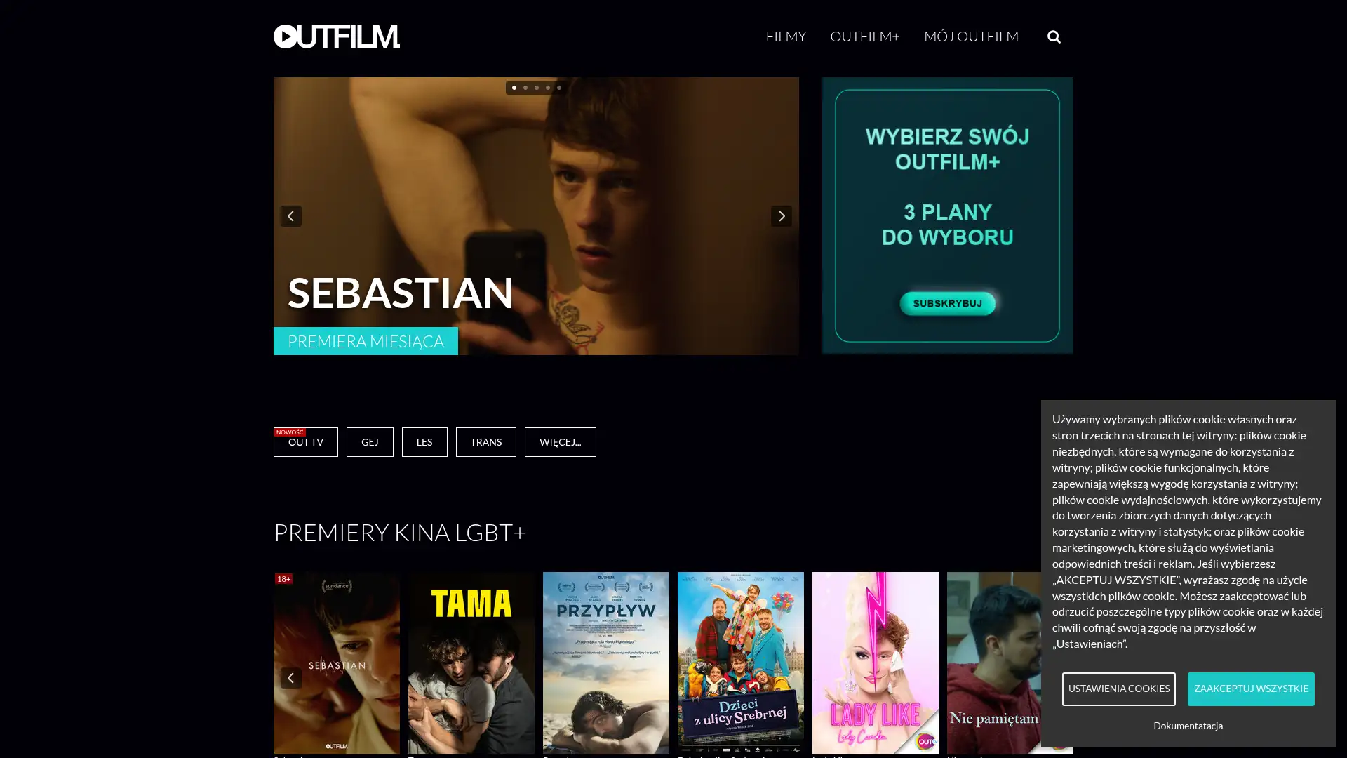 outfilm.pl screenshot