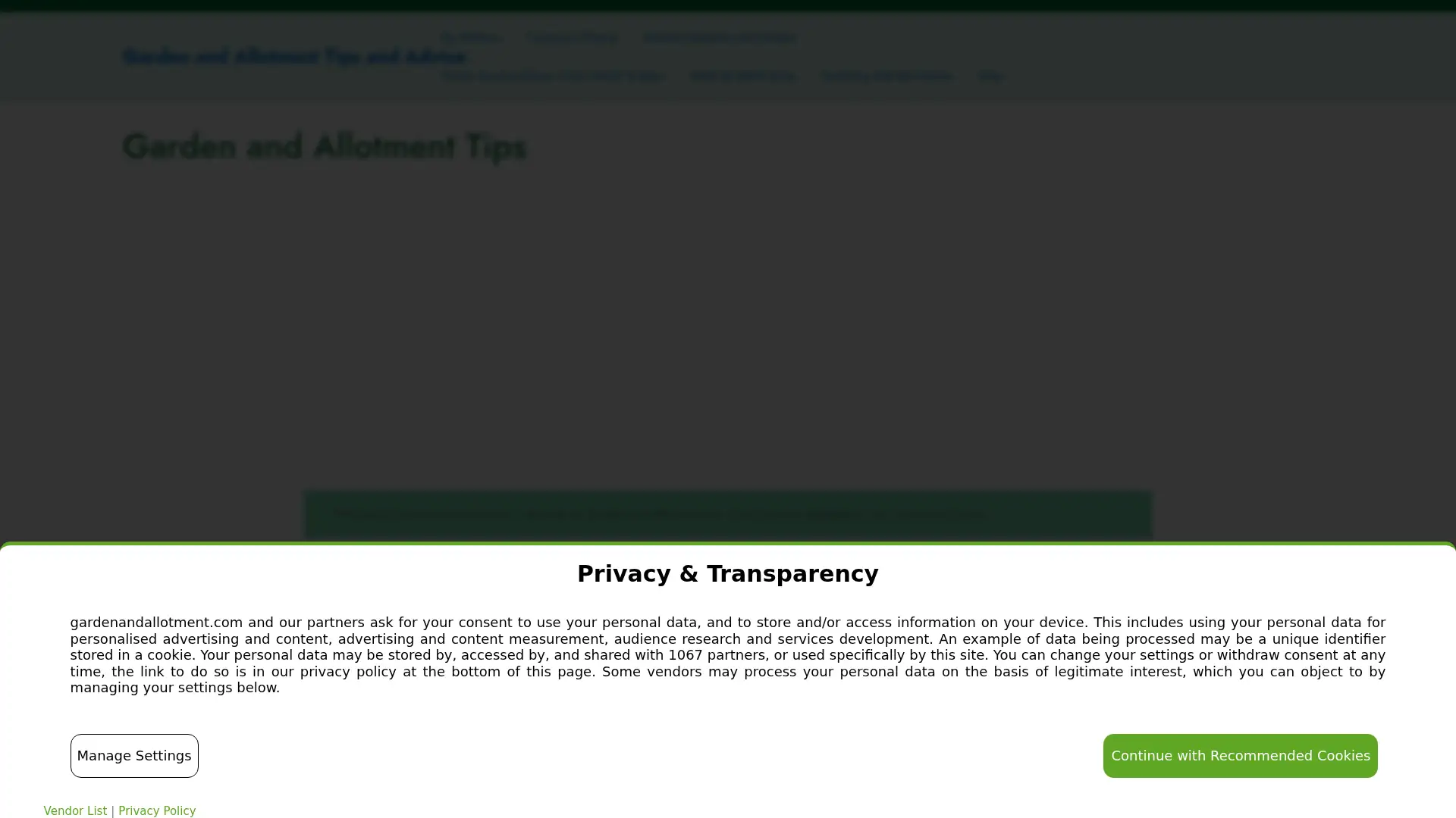 gardenandallotment.com screenshot