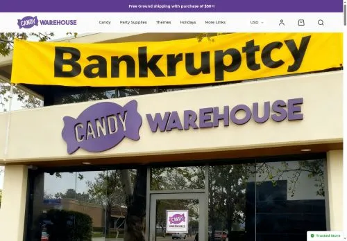 candywarehouse-us.com screenshot