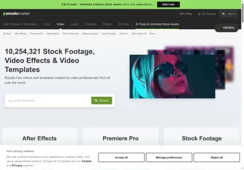 videohive.net screenshot