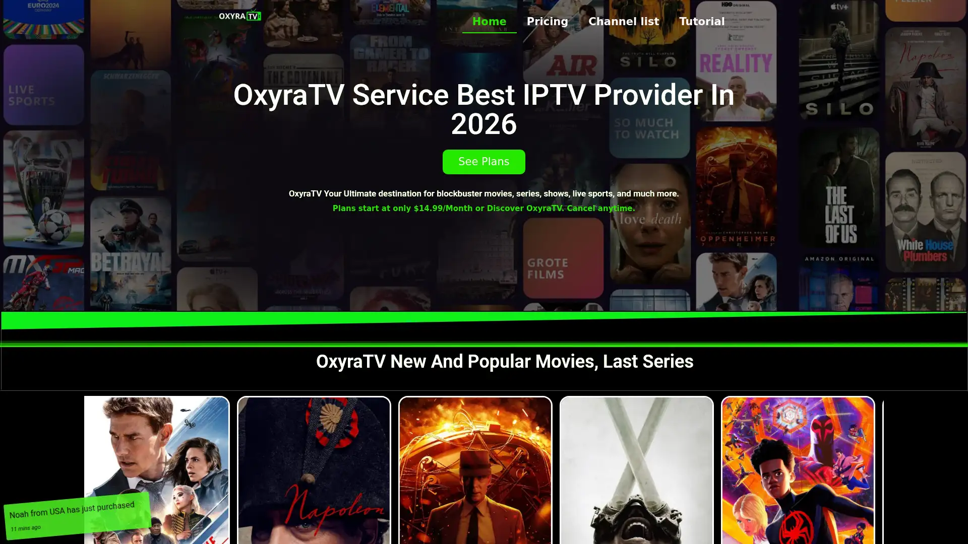 oxyratv.com screenshot