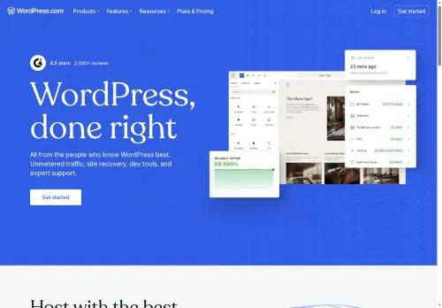 wordpress.com screenshot