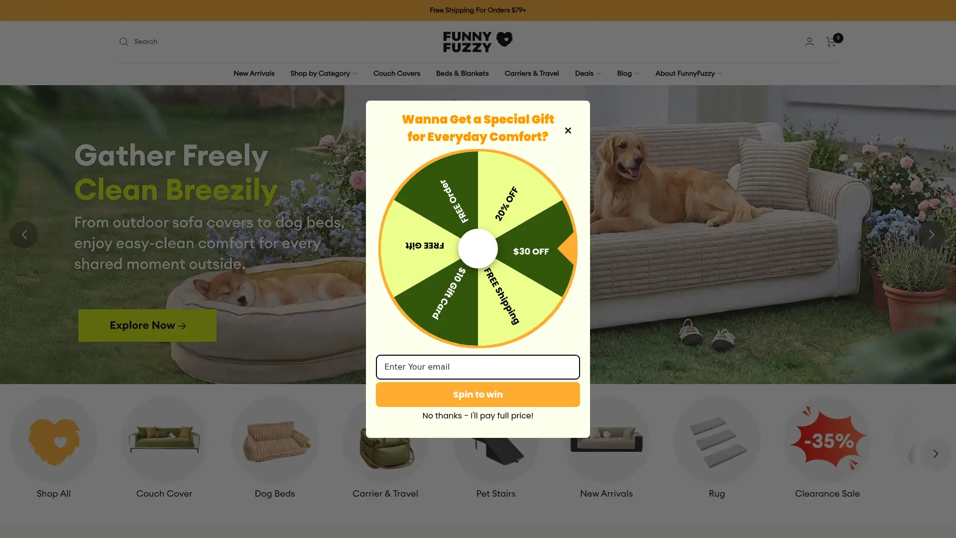 funnyfuzzy.com screenshot