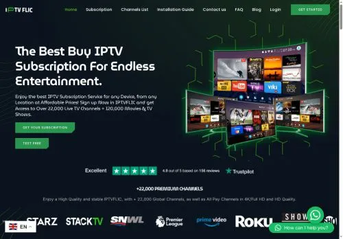 iptvflic.com screenshot