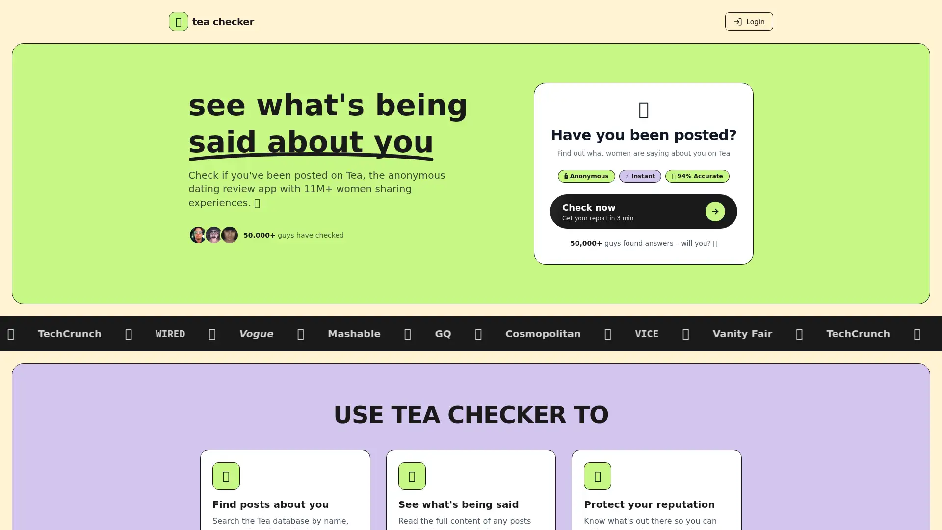 teachecker.app screenshot