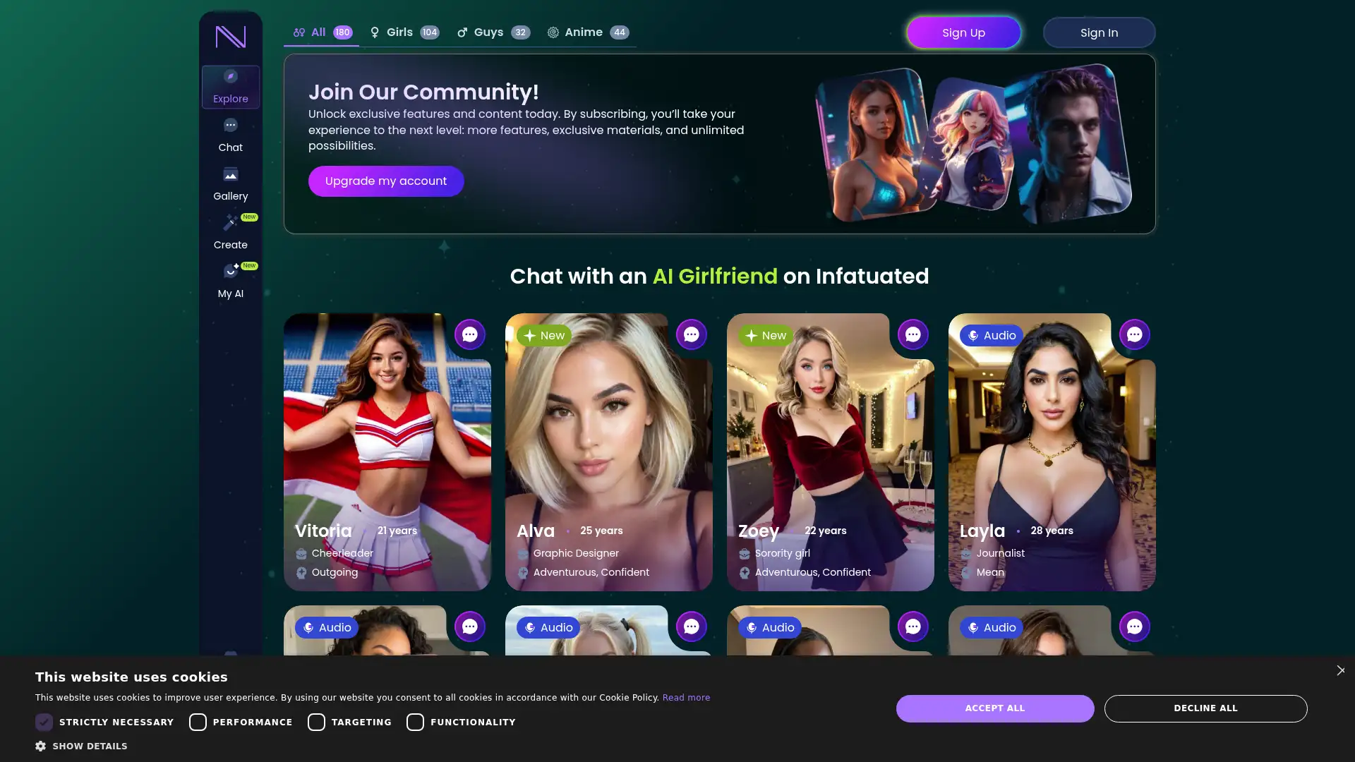 infatuated.ai screenshot