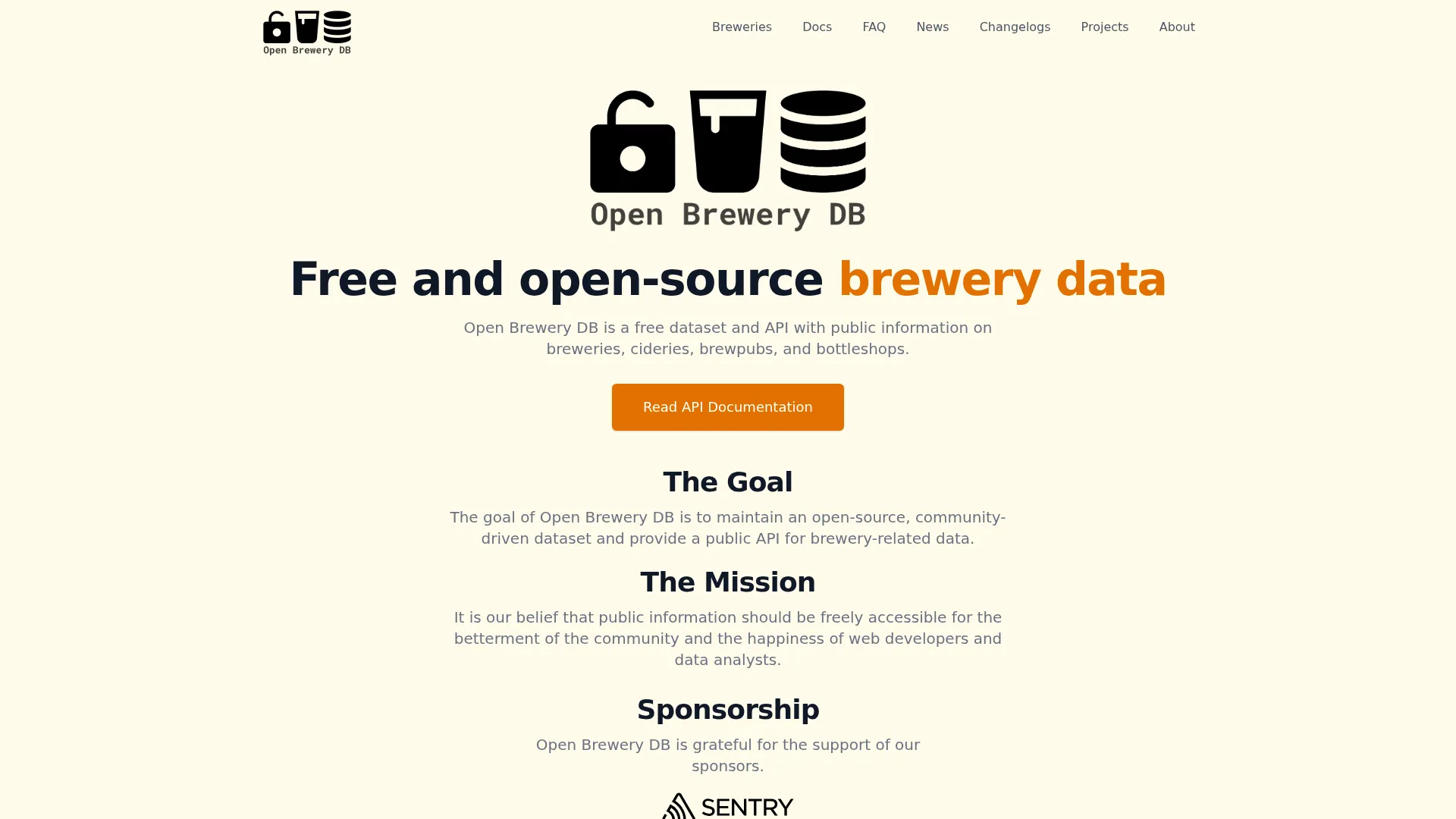 openbrewerydb.org screenshot