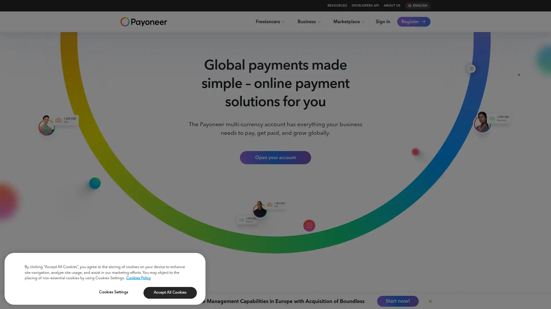 referralspayoneer.com screenshot
