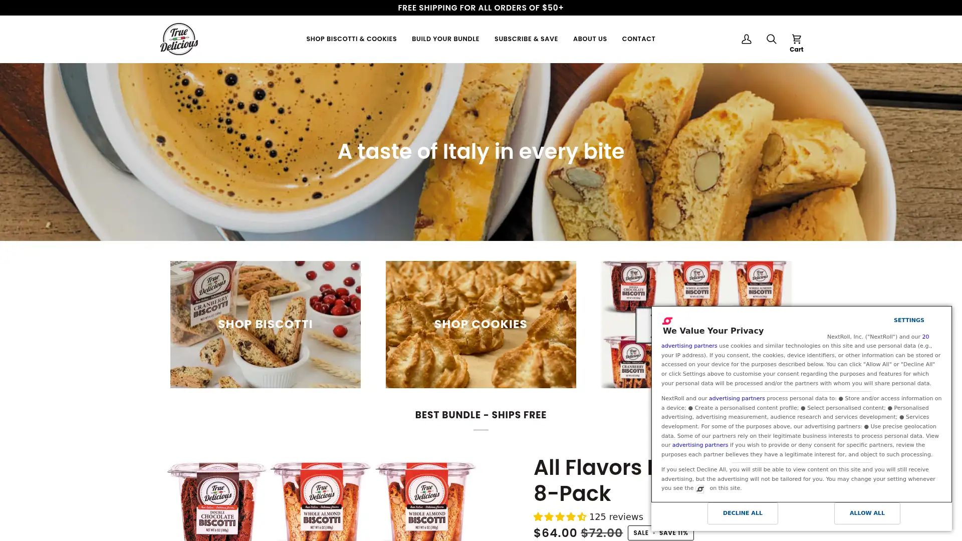 truedelicious.com screenshot