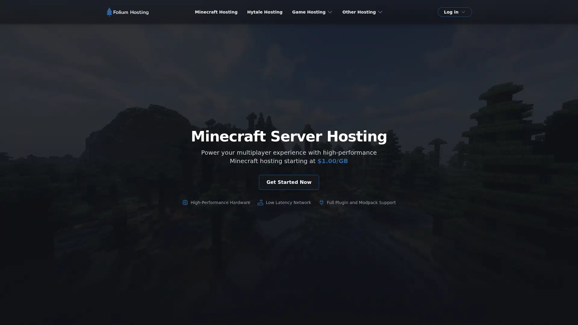 foliumhosting.net screenshot