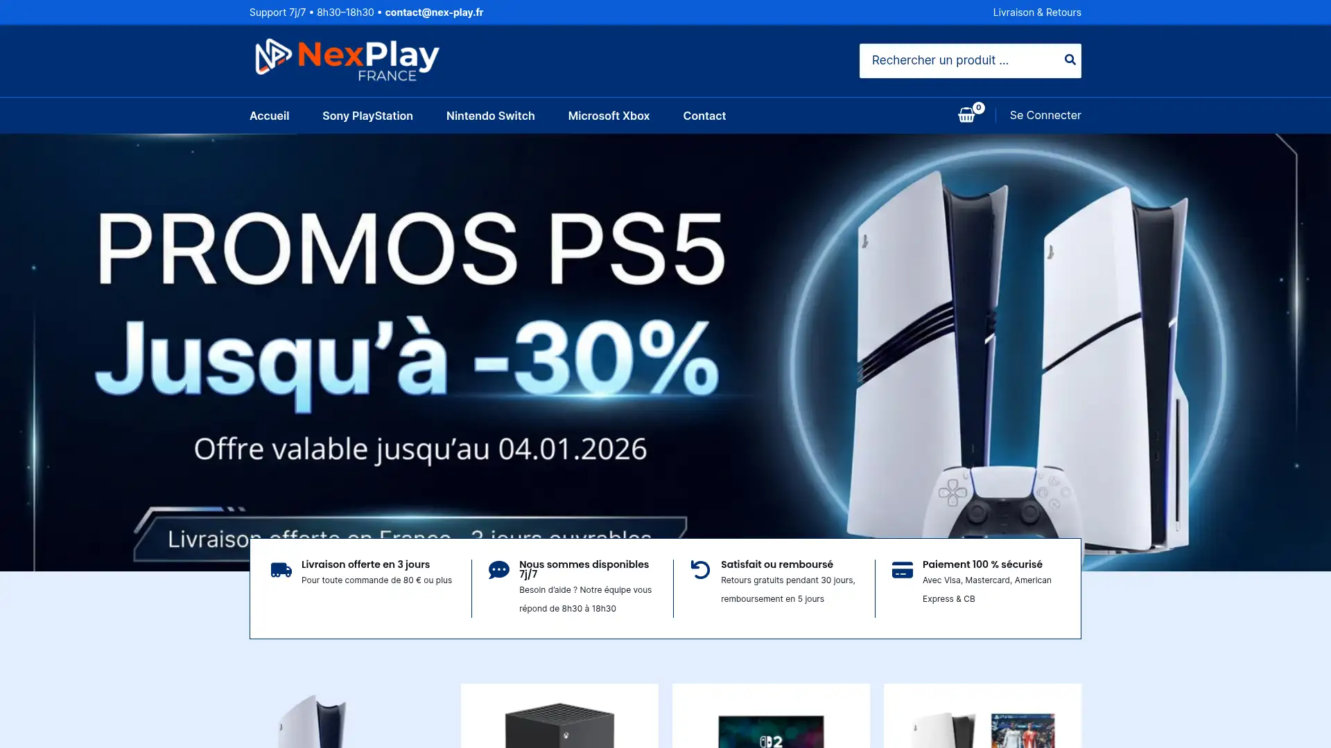 nex-play.fr screenshot