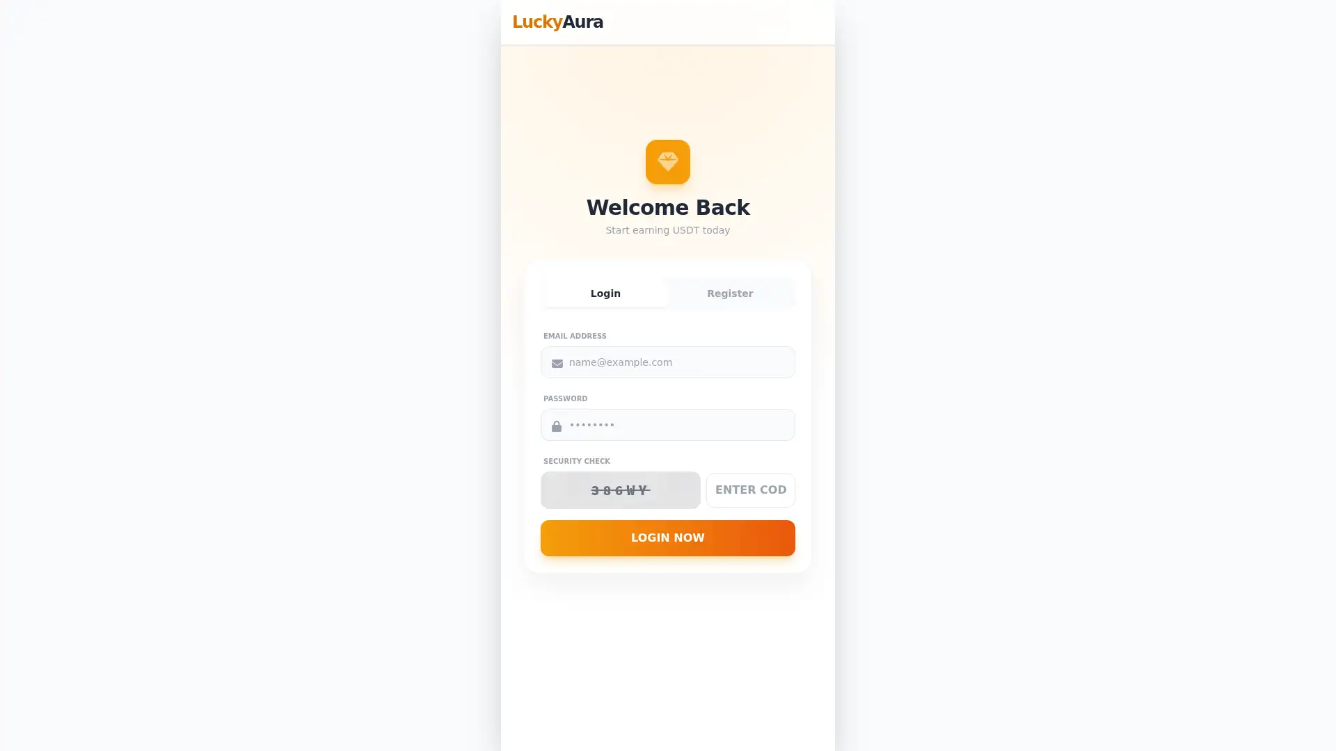 luckyaura.site screenshot