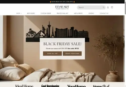 elyseart.com screenshot