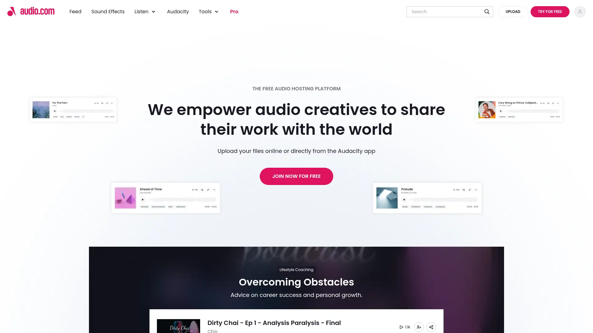 audio.com screenshot